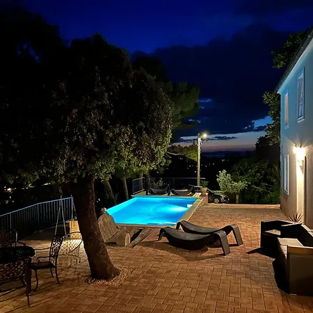 House Pantovcak, Secluded Stone House With Heated Pool And Unique View Gæstehus Rab Town
