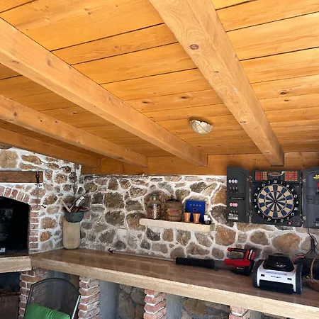 House Pantovcak, Secluded Stone House With Heated Pool And Unique View
