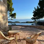 House Pantovcak, Secluded Stone House With Heated Pool And Unique View