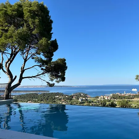 House Pantovcak, Secluded Stone House With Heated Pool And Unique View