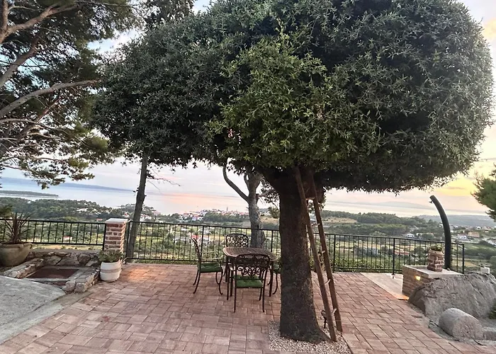 House Pantovcak, Secluded Stone House With Heated Pool And Unique View 4* Rab Town